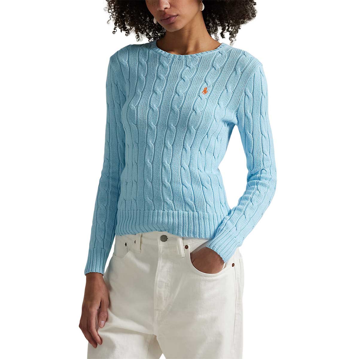 Polo Ralph Lauren Julianna Cotton Crewneck Sweater